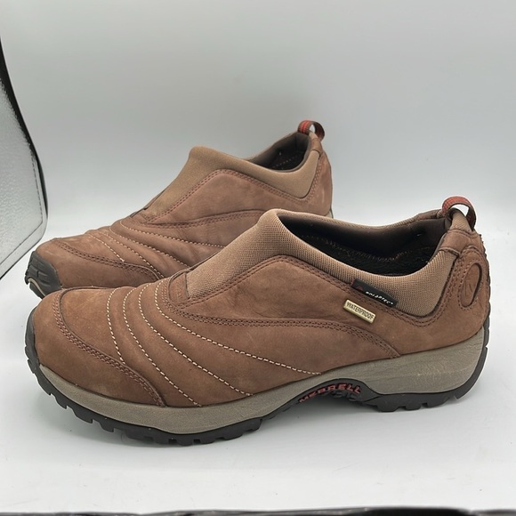 Merrell Glacier Polartec Women’s Shoe Size 9 Waterfall Brown Waterproof Gorpcore - Picture 1 of 10